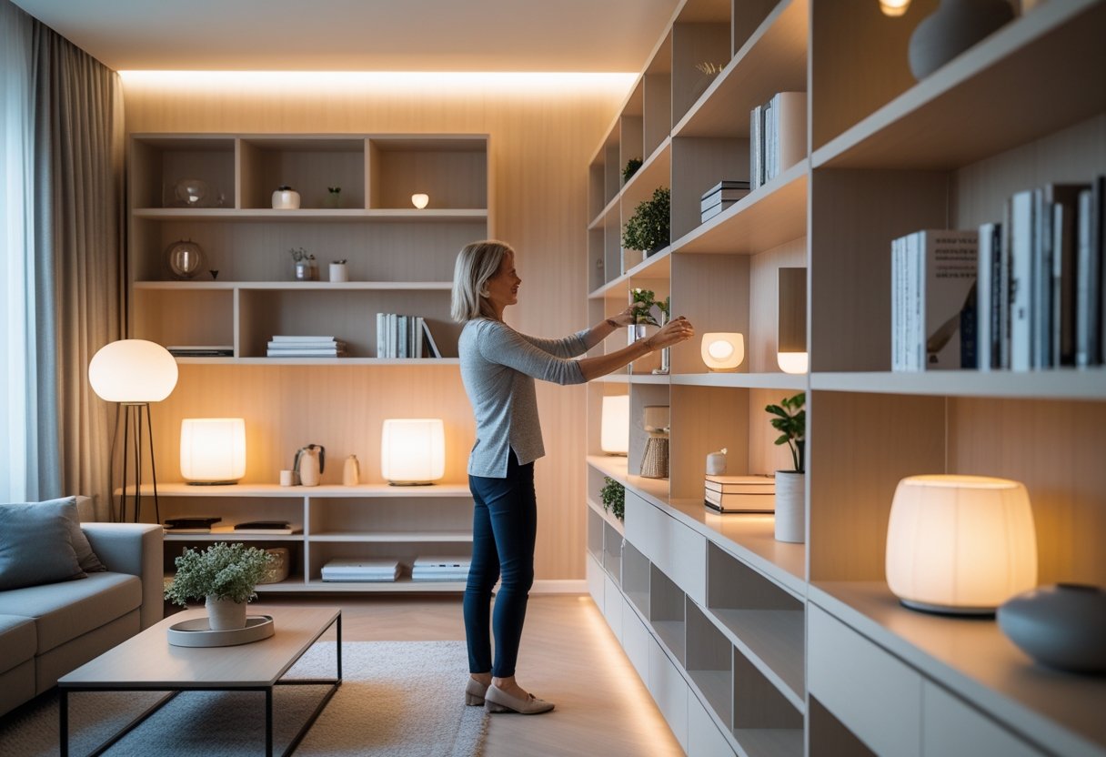 Sådan skaber du stilfuld opbevaring og belysning i hjemmet